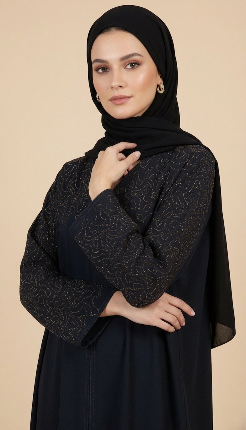 Royal Noor Embellished Abaya